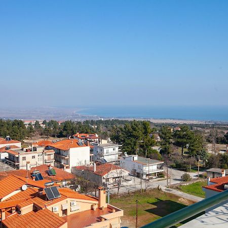 Rodon Apartment With Great View, Sauna And Jacuzzi Litochoro Exterior foto