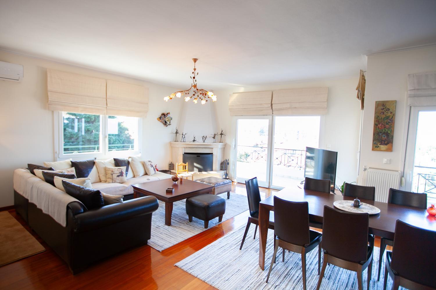 Rodon Apartment With Great View, Sauna And Jacuzzi Litochoro Exterior foto